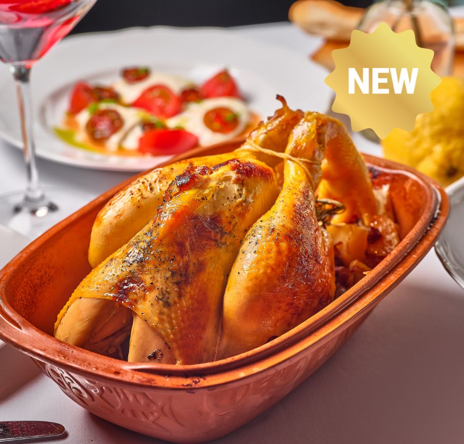 Grissini 招牌瓦煲焗雞配羊肚菌 (外賣)