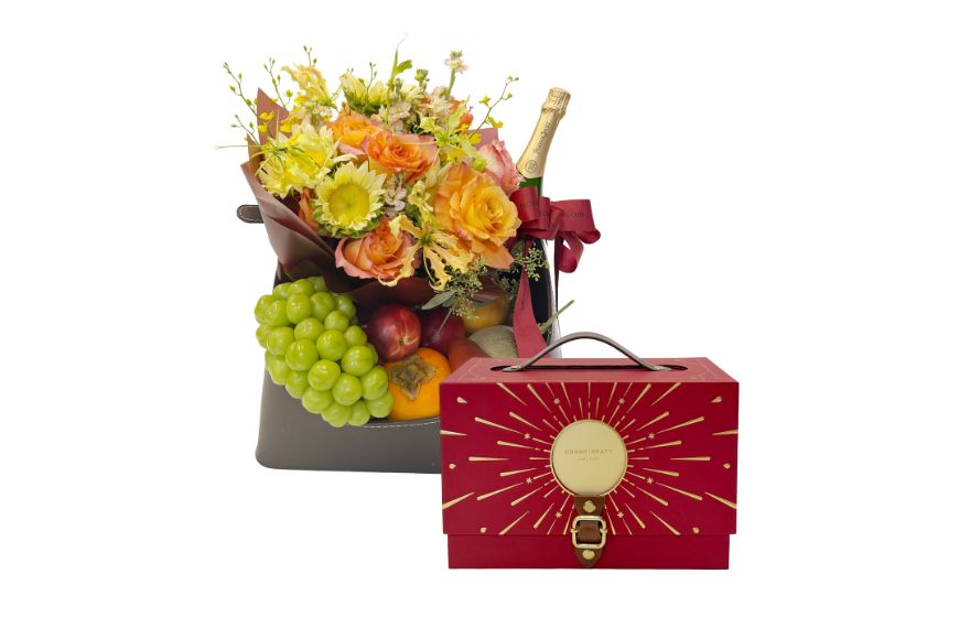 Flower & Mooncake Combo
